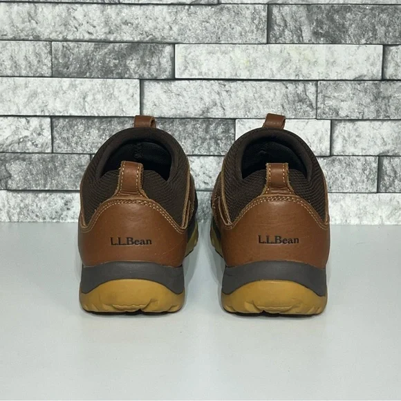 LL Bean Storm Chaser Low Womens 11 Leather Waterproof Winter Slip On Boots - Picture 5 of 8